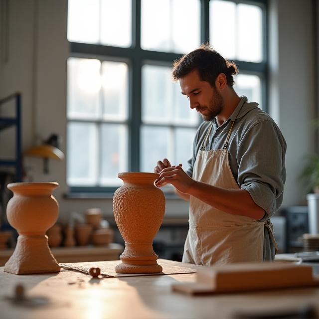 Artisans at work in our Melbourne workshop